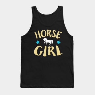 Horse Girl Novelty Equestrian Horse Lover Gift Tank Top